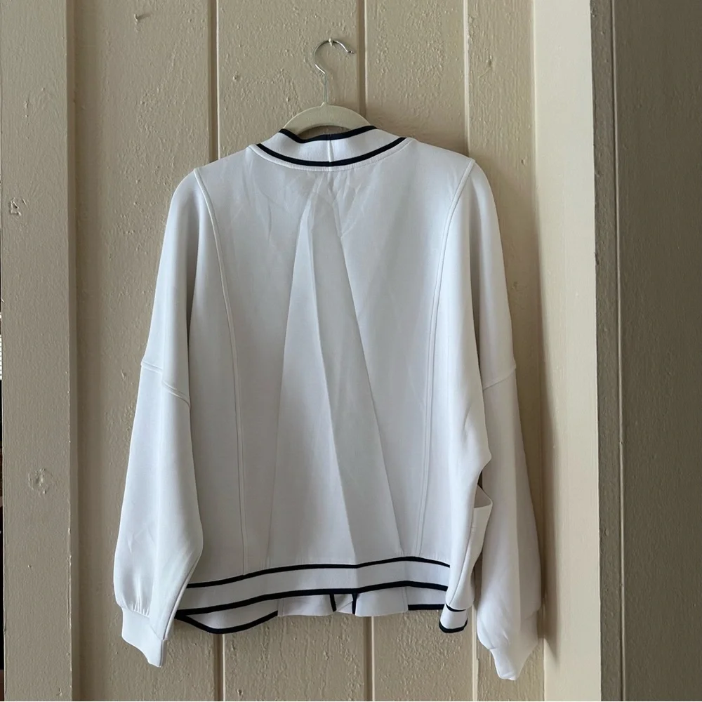 NEW VARLEY DECKER OFF COURT CARDIGAN SWEATER WOW!! M - Picture 2 of 3